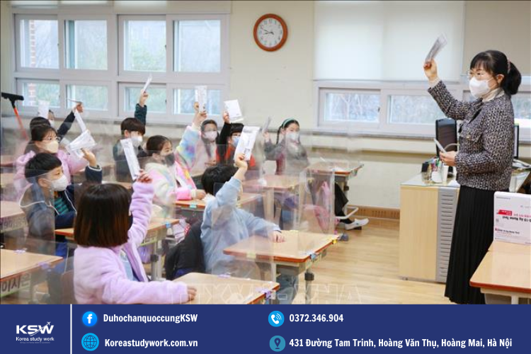 Từ vựng nghề nghiệp tiếng Hàn ngành Giáo viên