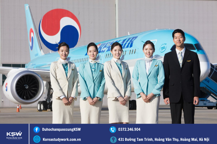 Từ vựng nghề nghiệp tiếng Hàn ngành tiếp viên hàng không
