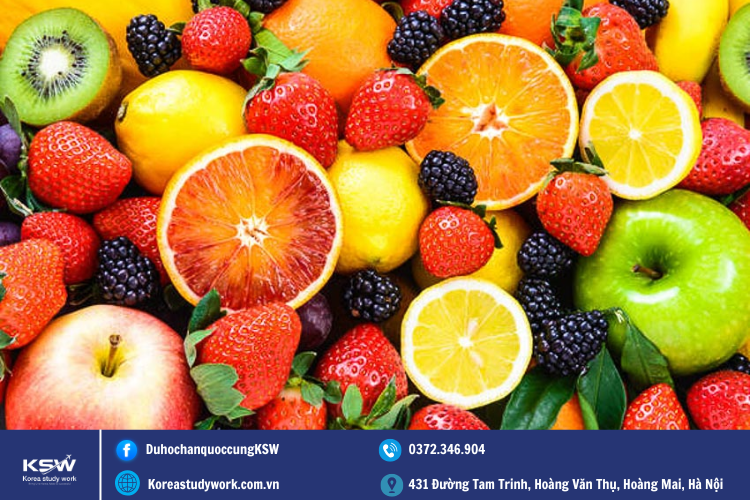 Từ vựng về hoa quả các loại hoa quả phổ biến