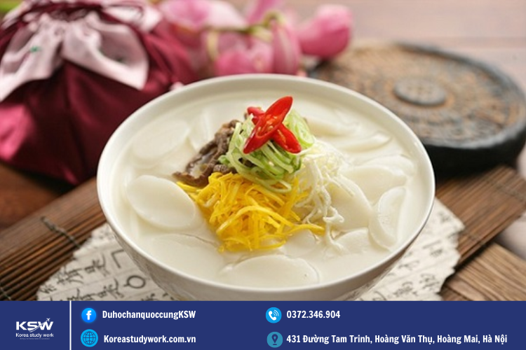 Món ăn truyền thống mà người Hàn sẽ ăn vào đầu năm mới