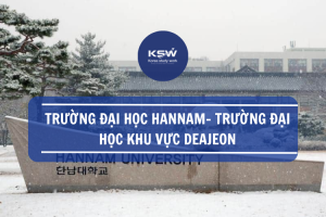 Trường Đại Học Hannam - Trường Đại Học Tại Khu Vực Daejeon